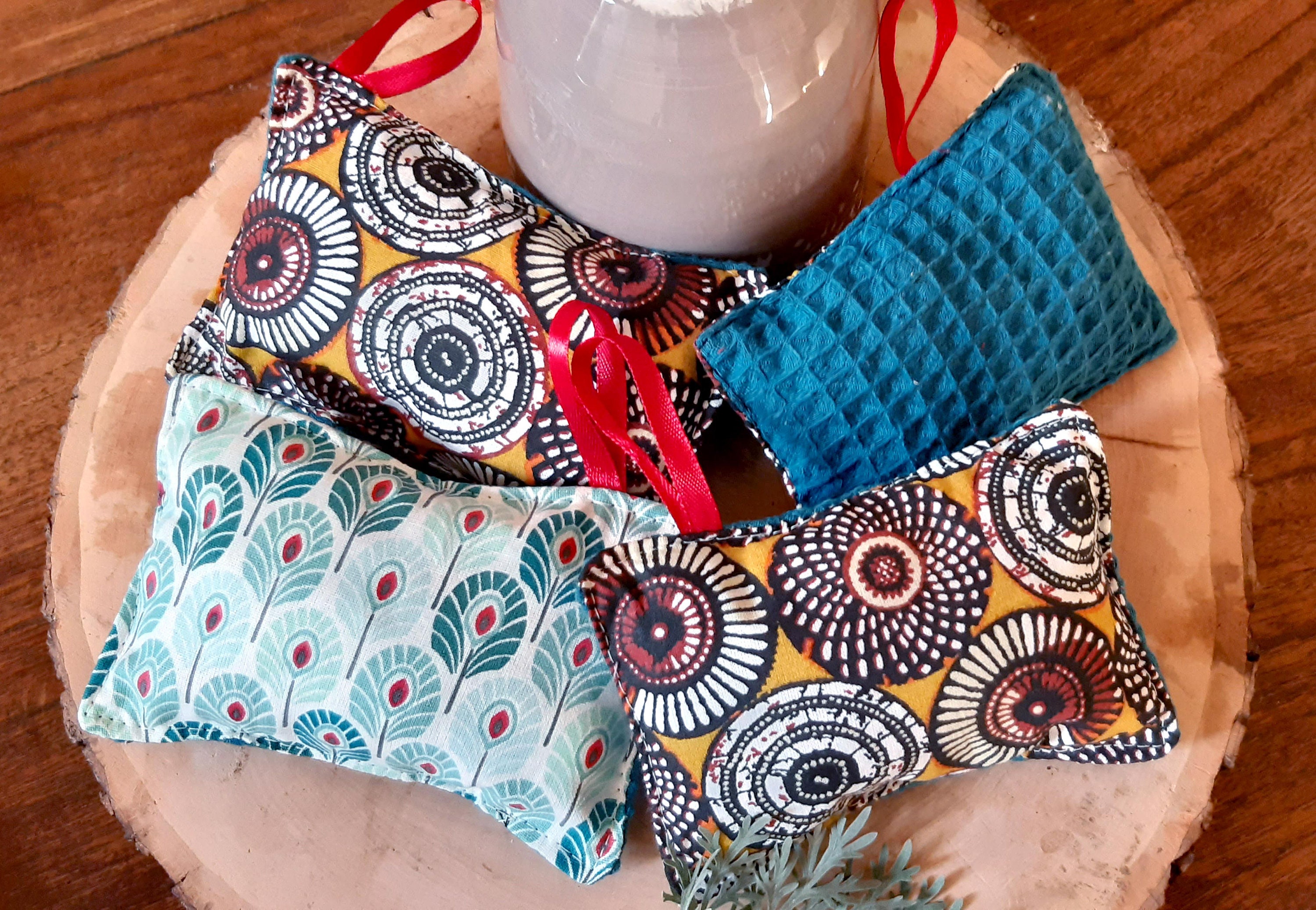 Eponge Lavable en Tissu, Zéro Déchet, Écologique et Réutilisable