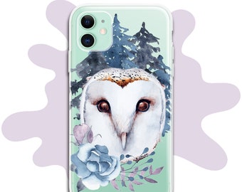 Barn owl drawing iPhone 11 case Barn owl drawing iPhone 11 case