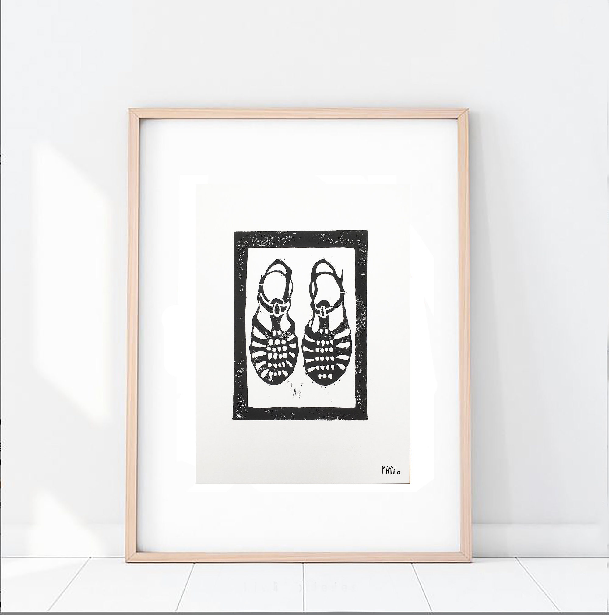 Meduses Linogravure Mayailo