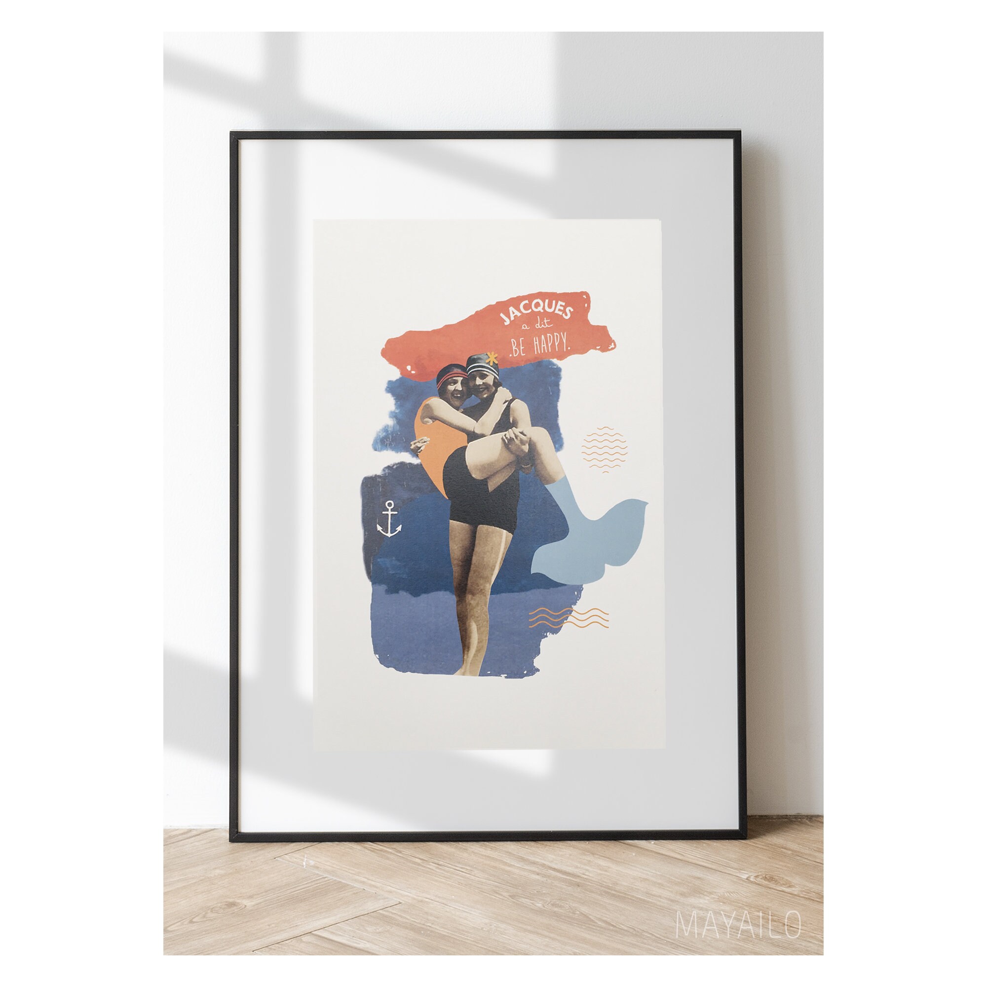 Affiche Jacques à Dit Be Happy