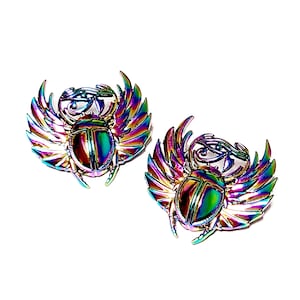 Irisierender Skarabäus Dubrae Für Kyrie 7 Eye of Horus Lace Locken SB Dunk Mumie