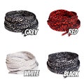 Elephant Print Flat Shoe Laces For Air AJ Jordan III Tinker 3s Black White Cement Bred True Blue Katrina product logo