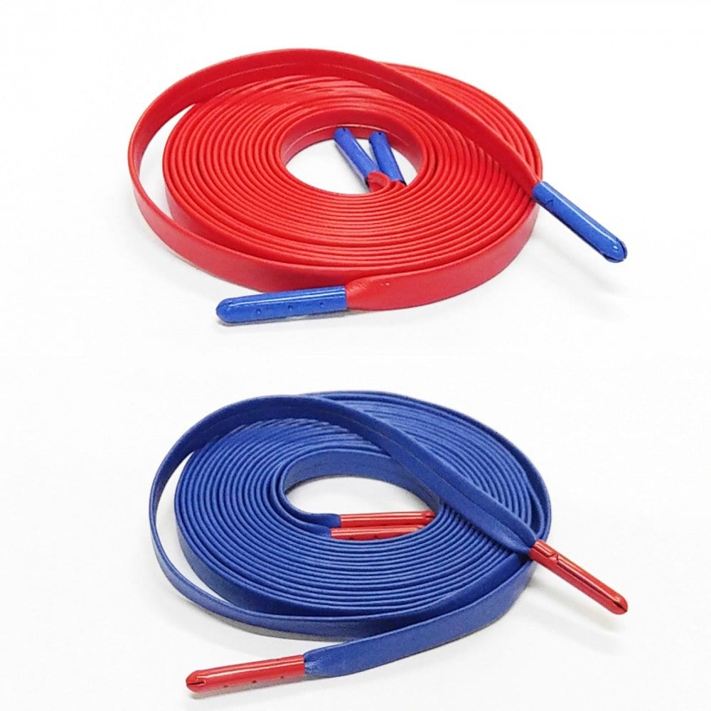 Luxury Synthetic Leather Flat Shoe Laces For Air AJ Jordan 1 Hi Spider-man Origin Story