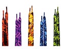 Flame Flat Shoelaces For Air AJ Jordan Max 1 3 force Max Yellow/ Red/ Blue Fire product logo