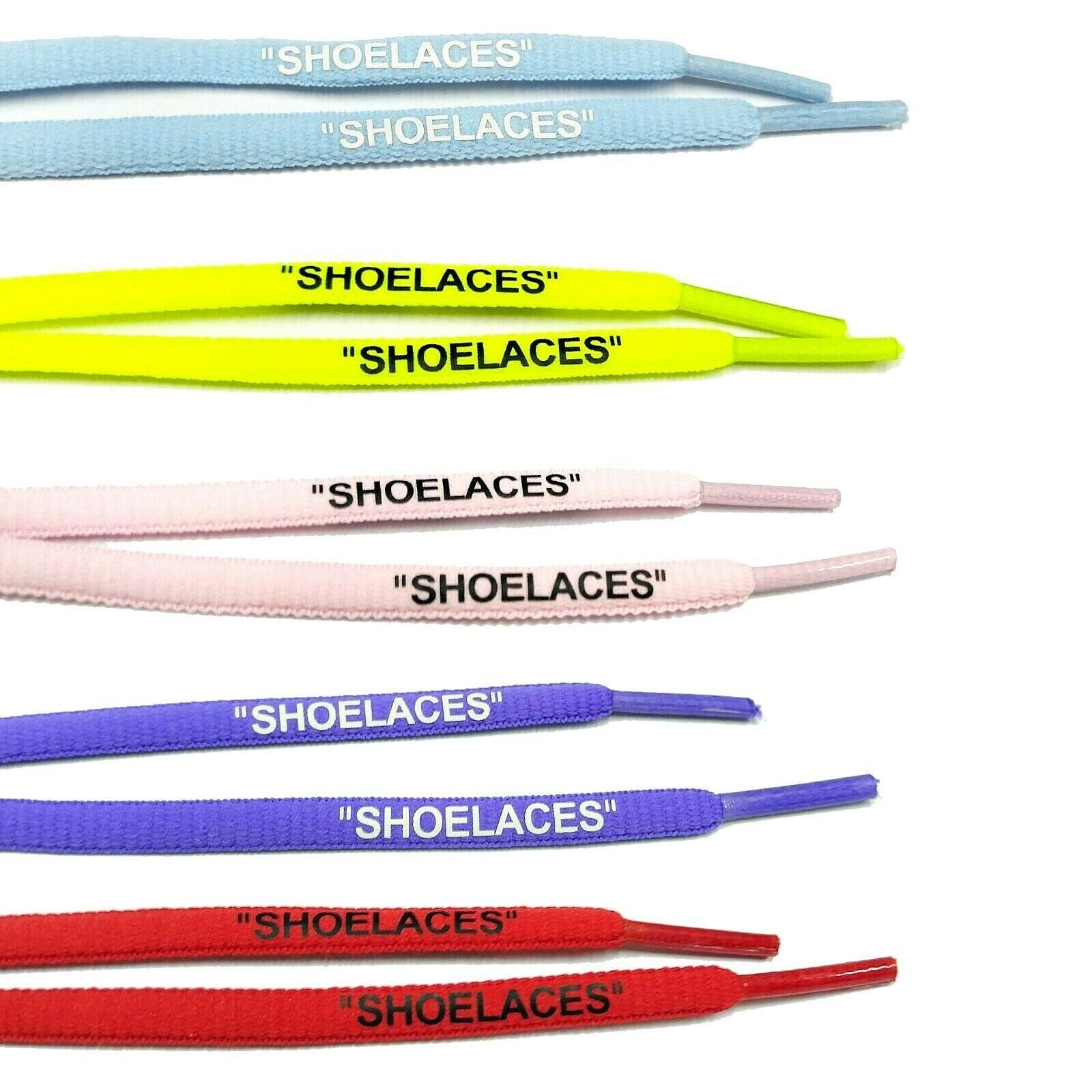 Off white oval best sale laces