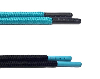 Thick Rope Shoelaces w/ Metal Aglets fit for Air AJ Jordan XI 11 Gamma Blue