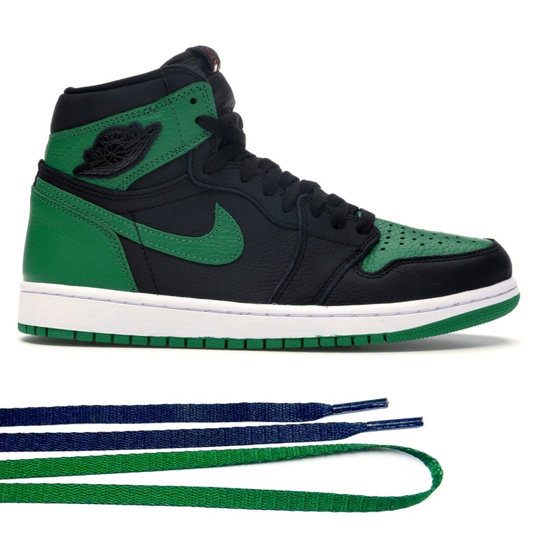 jordan 1 black toe laces