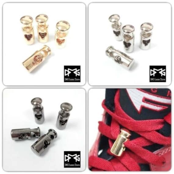 Metal Cord Stoppers - Silver (sold per pair) Metal Cord Stoppers - Silver (sold per pair)