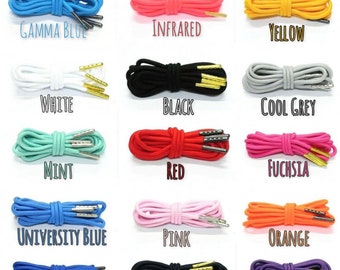 48 Rope Laces W Metal Tips for Air Max 95 97 98 Jordan Etsy