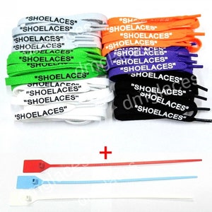 White Replacement Oval Shoe Laces Etsy