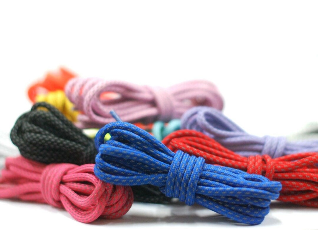 Reflective Rope Laces for Air AJ Jordan 14 Question 1 Lebron 9 10 11 12 ...