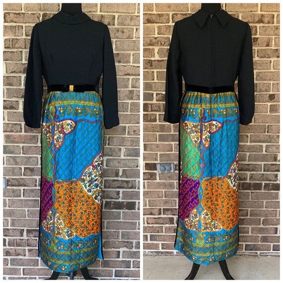 Vintage party hostess dress 1960s