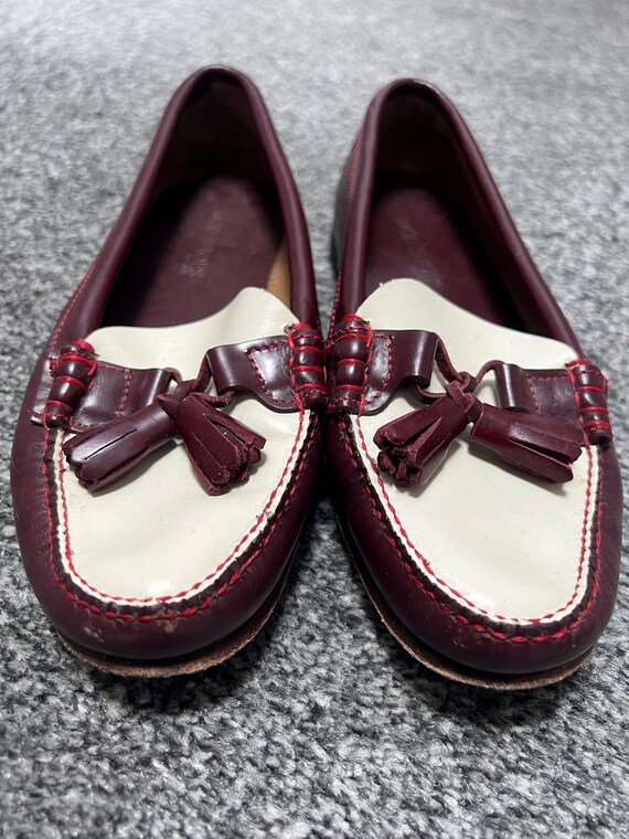 Mod Shoes Ox Blood leather tassel 