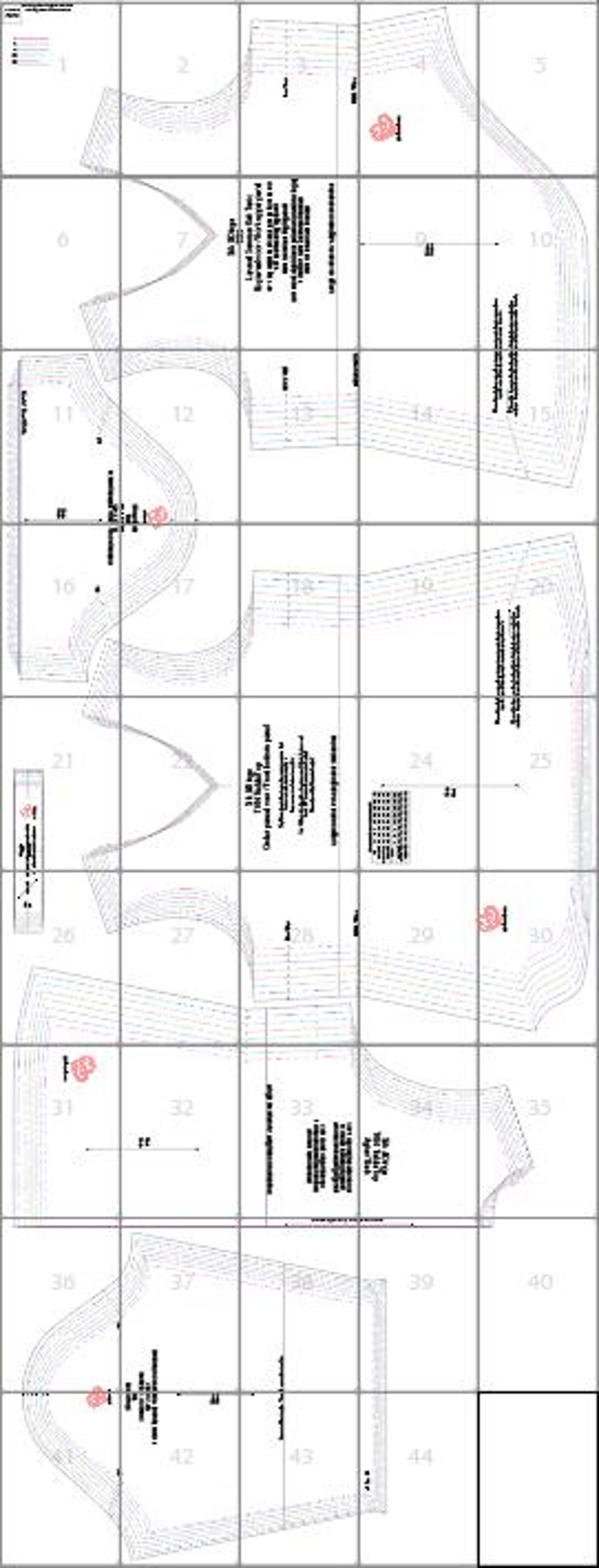 Tunic Letters Stylish Tunic/top, Pdf Sewing Pattern, Sizes S-5XL, Formats A0,a3,a4 ...