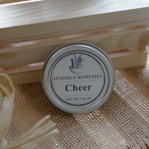 Anxiety Relief Salve 100% Natural Clary Sage Formula Vegan Salve by Sensible Remedies