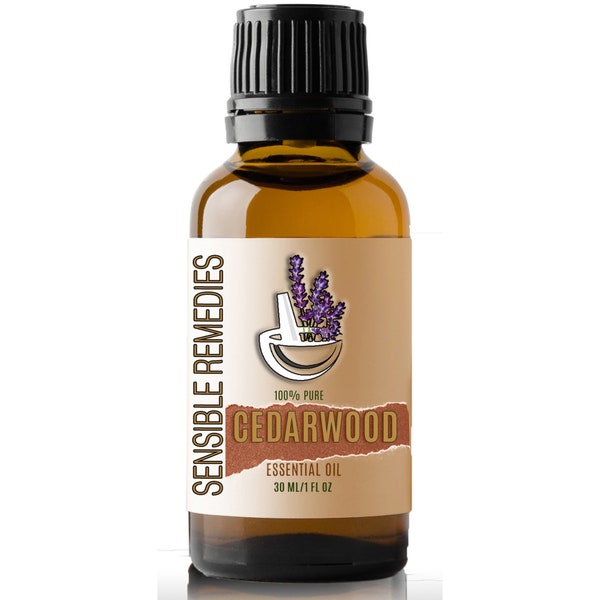 Cedarwood Essential Oil 100% Pure Sensible Remedies