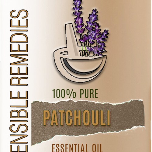 Patchouli Essential Oil 100% Pure Therapeutic Grade Essential Oils 5 mL + Sensible Remedies