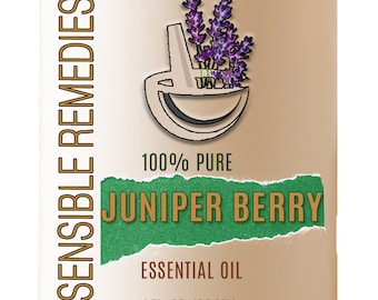 Juniper Berry Essential Oil 100% Pure Therapeutic Grade Essential Oil 5 mL+