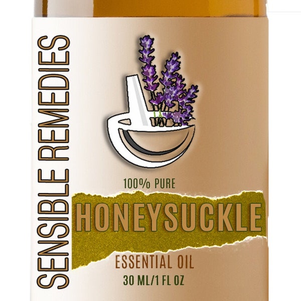 Honeysuckle Essential Oil 100% Pure Grade Honeysuckle Oil 5 mL+ Sensible Remedies