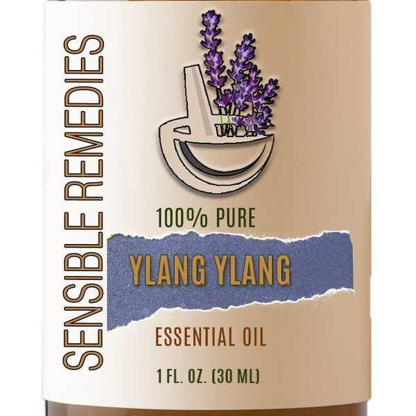 Ylang Ylang Essential Oil 100% Pure Therapeutic Grade Ylang Ylang Oil 5mL+ Sensible Remedies