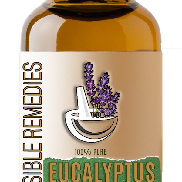 Eucalyptus Essential Oil 100% Pure Therapeutic Grade Essential Oil 5 mL+ Sensible Remedies