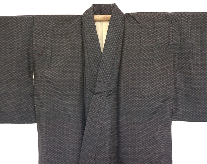 Fine Patterend Silk Peasant Kimono / Vintage Japanese Textile - Etsy UK