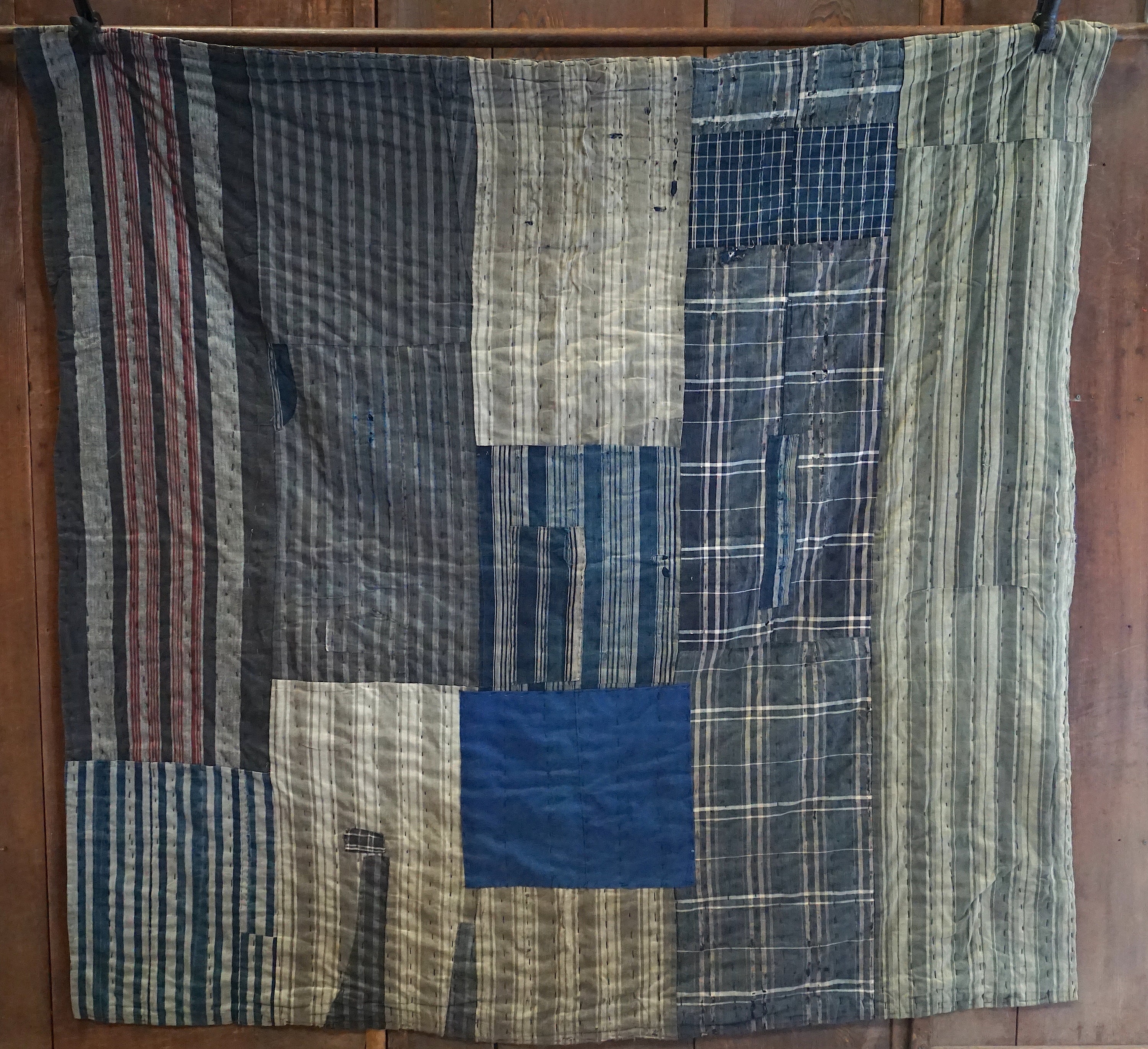 BORO Vintage Japanese Folk Indigo Textile 260 - Etsy UK
