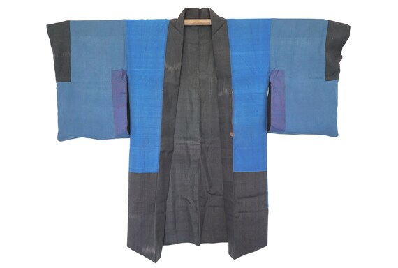 Vintage Japanese Silk Peasant Haori / Kimono #864 - Gem