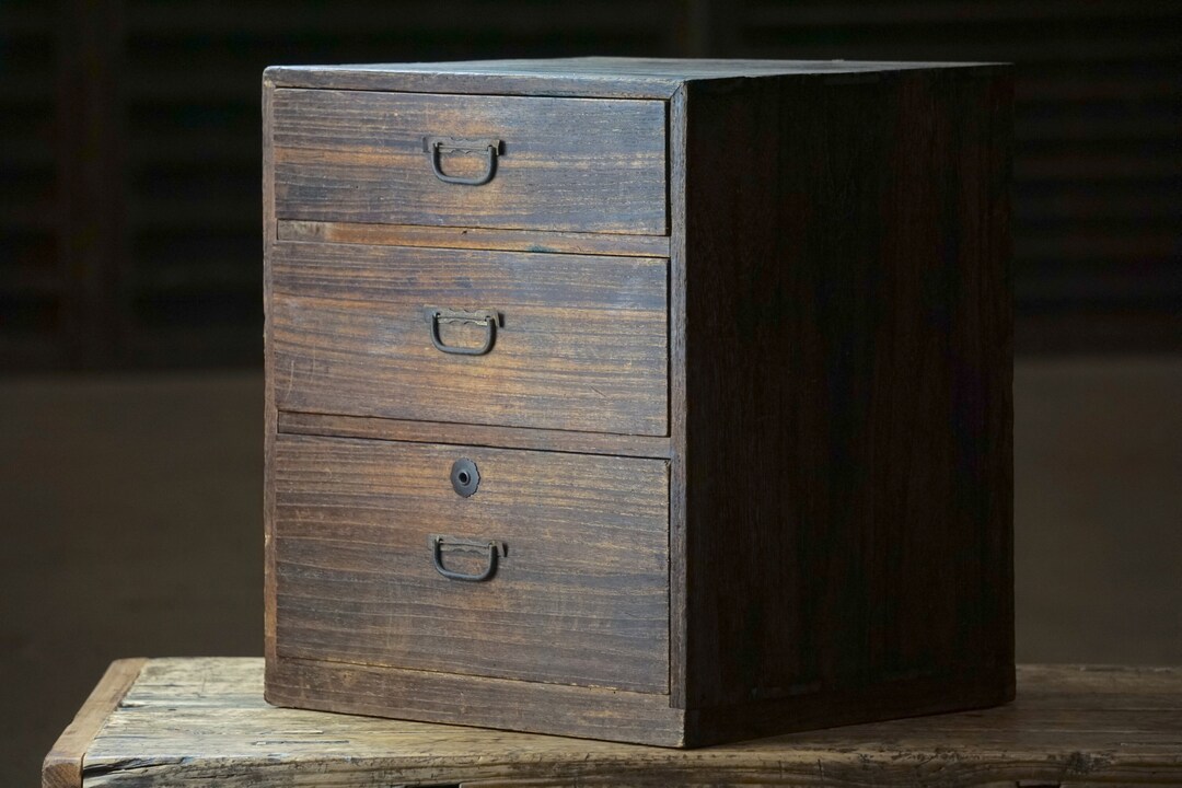Table Top Drawers / Japanese Antique F225 Etsy
