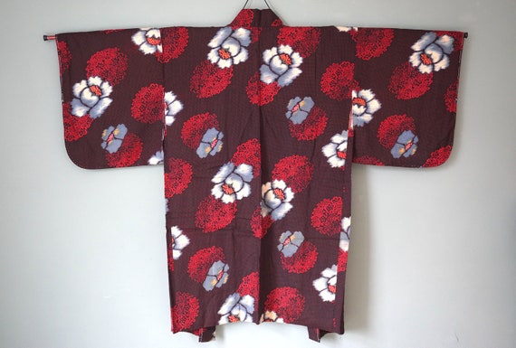 MEISEN Haori /  Vintage Japanese Kimono #701 - image 5