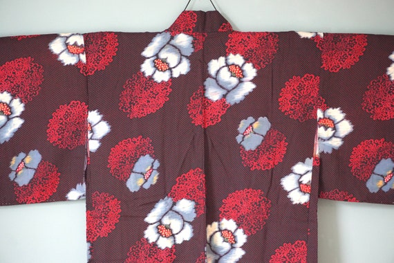 MEISEN Haori /  Vintage Japanese Kimono #701 - image 6