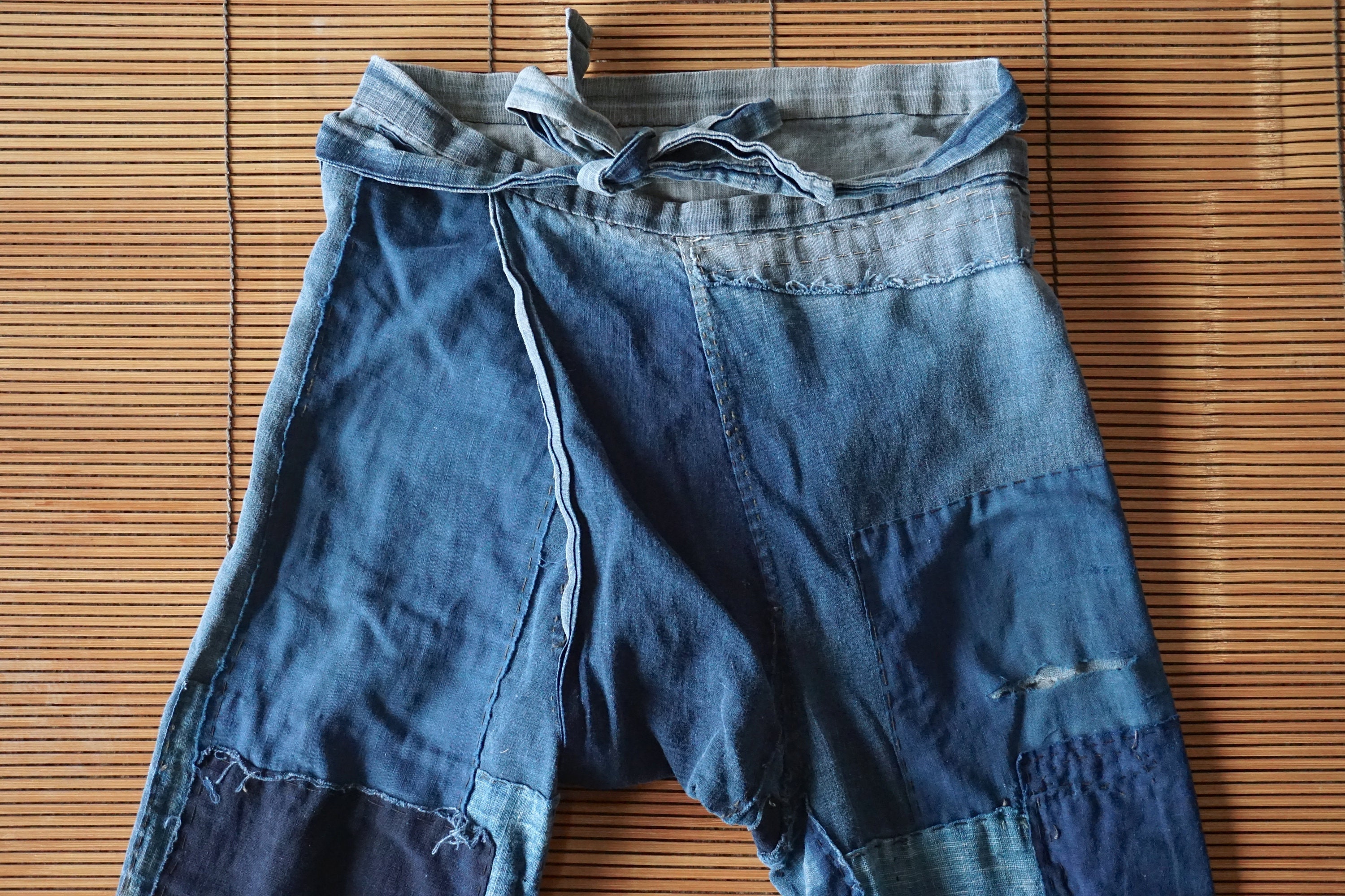 japan vintage 襤褸パンツ　刺し子 襤褸” japan vintage BORO work pants 刺子 ワークパンツ