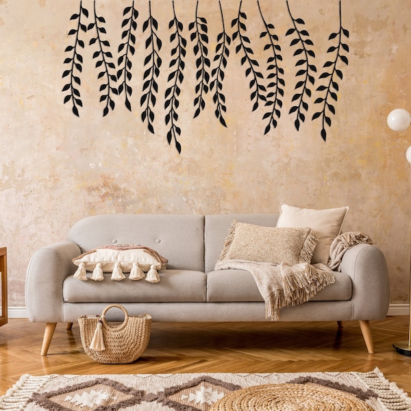 Metal Wall Art Above Fireplace Etsy