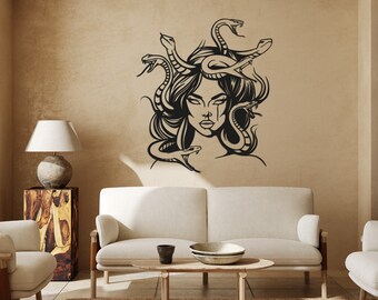 Gothic Medusa Metal Wall Art, Medusa Metal Wall Decor, Greek Mythology Wall Decor, Gothic Bedroom Wall Decor, Unique Gifts For Women