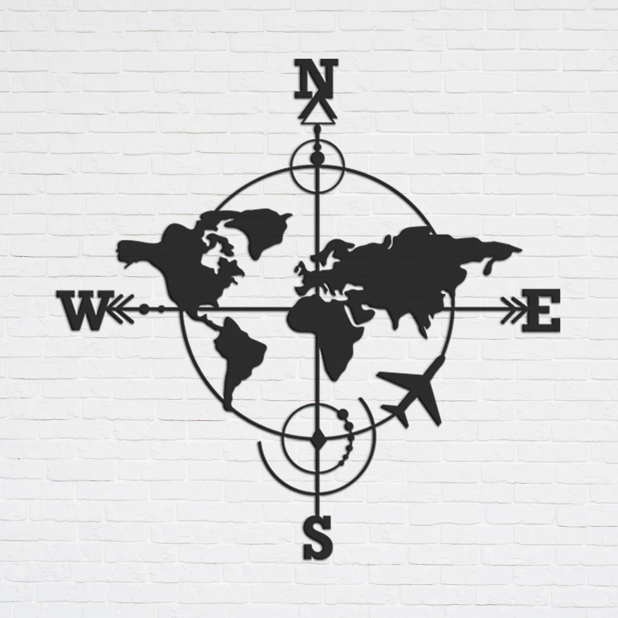 Metal World Map Wall Art Metal Wall Decor Metal Wall Art Etsy Canada