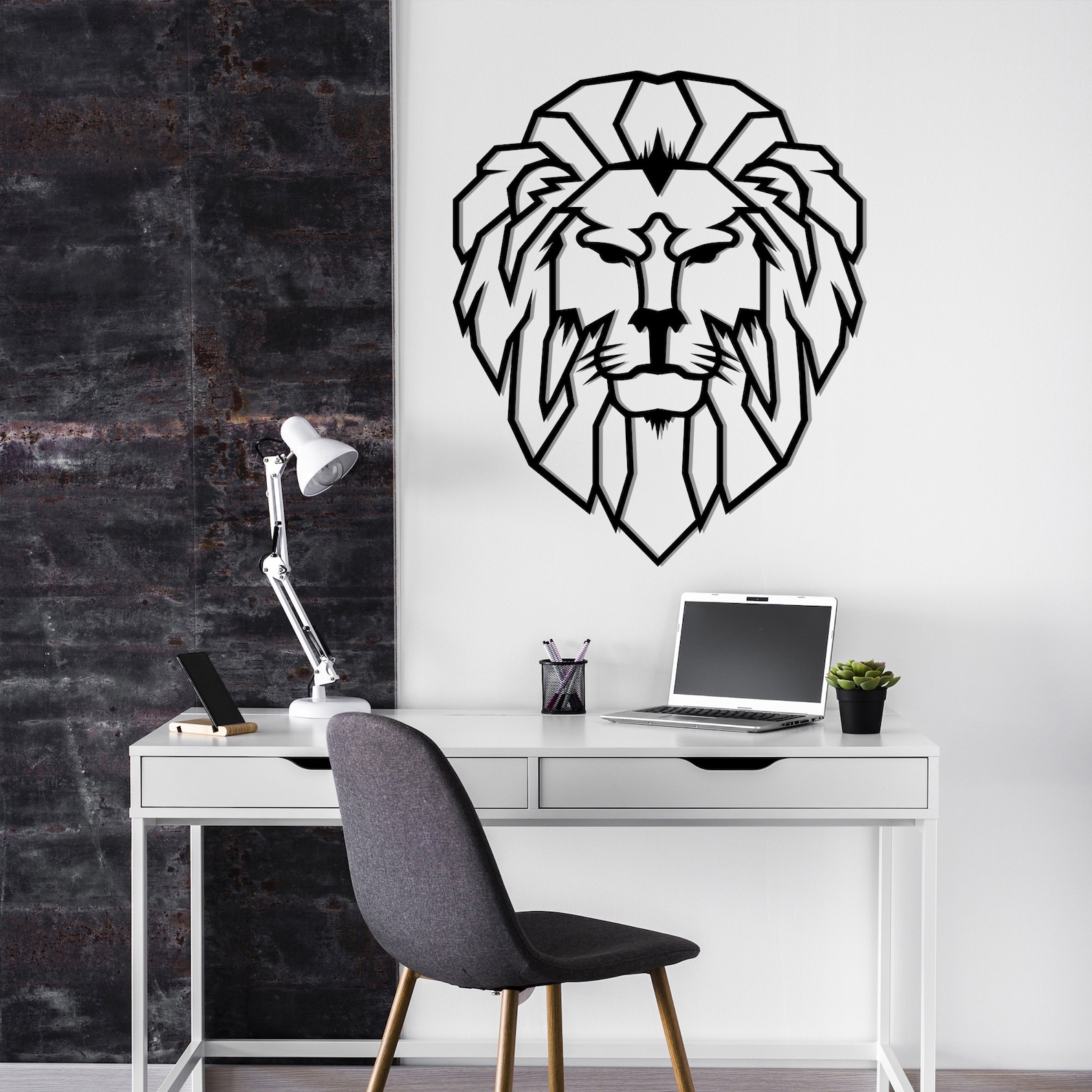 Lion Wall Decor Lion Metal Wall Art Metal Wall DecorMetal Etsy