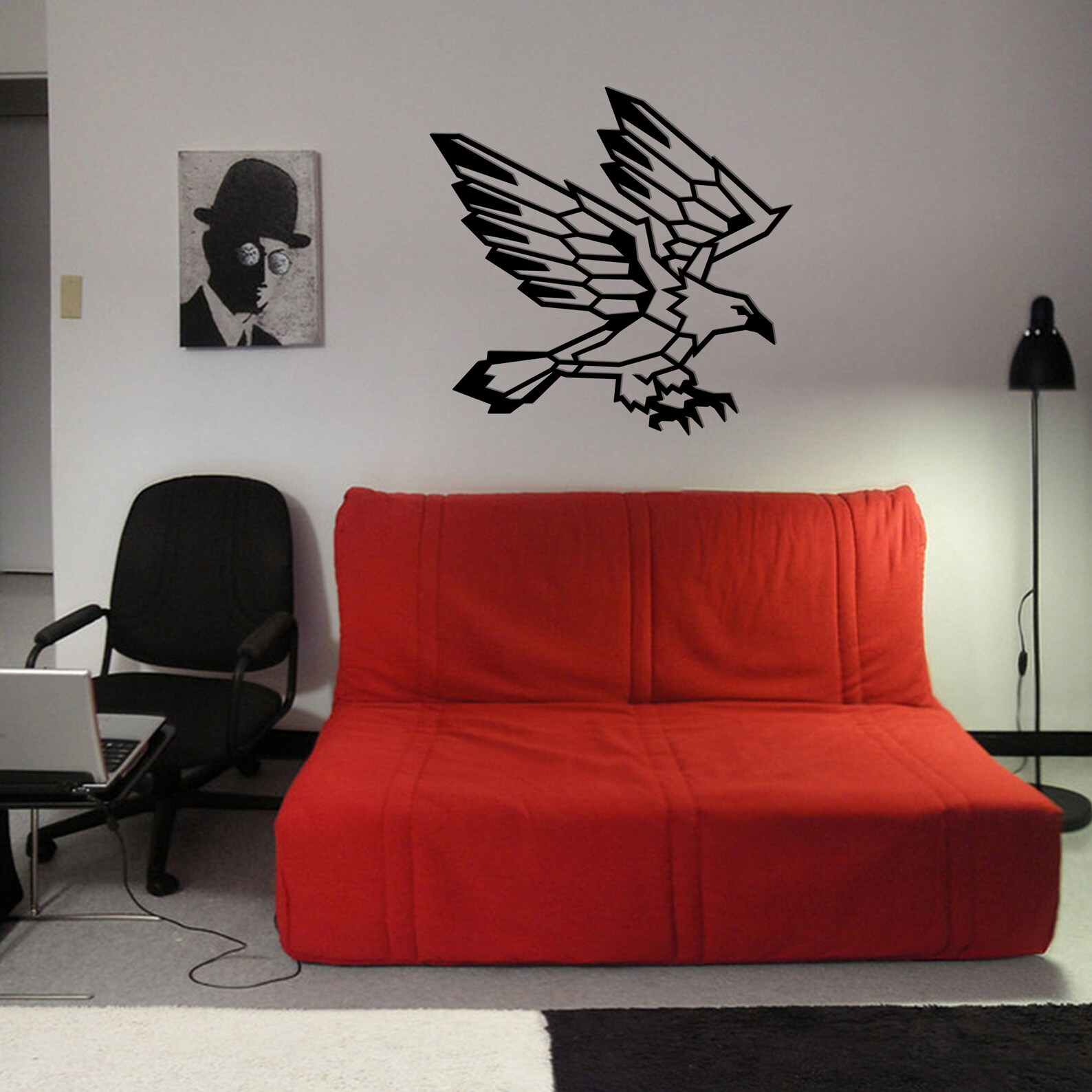 Geometric Eagle Wall Art Metal Wall DecorMetal Wall Art Etsy