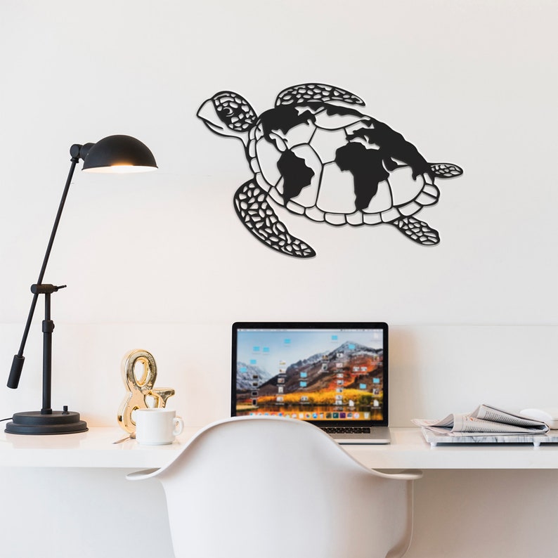 Metal World Map Wall Art Metal Wall Decor Metal Wall Art Etsy