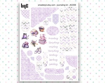 2306 - Journaling Kit Sticker Essentials - Decorative Stickers - for journals, planners, invitations, scrapbooking
