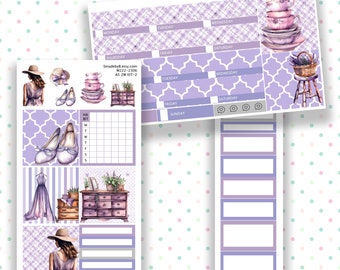 2306 - Wonderland 222 A5 - 3 Sheet Kit 2 Weeks - Lavender Summer