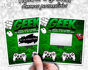 Anniversaire Gamer Etsy