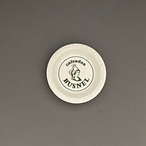 Calvados BUSNEL Normandy Ashtray or Snack Dish. Collectible Barware From France.