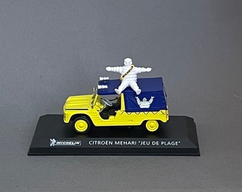 MICHELIN CITROEN Mehari Collectible Diecast. Vintage Collective Toy From France From The 1980s.