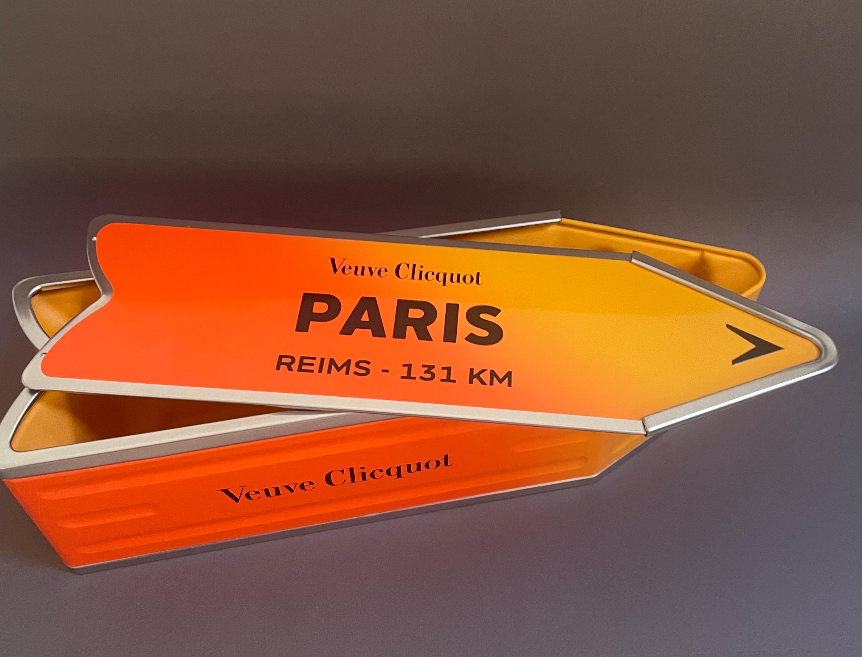 Veuve Clicquot Paris Arrow Tin, Champagne Barware Collectible - Etsy