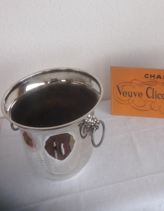 Modern VEUVE CLICQUOT Champagne Bucket. Champagne Barware From -   Singapore