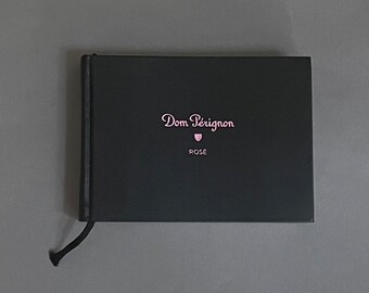 DOM PERIGNON x STEIDL Notebook, Journal or Sketchbook. True French Champagne Collectible From lvmh Group.