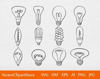 Light Bulbs Stock Vector Images Alamy