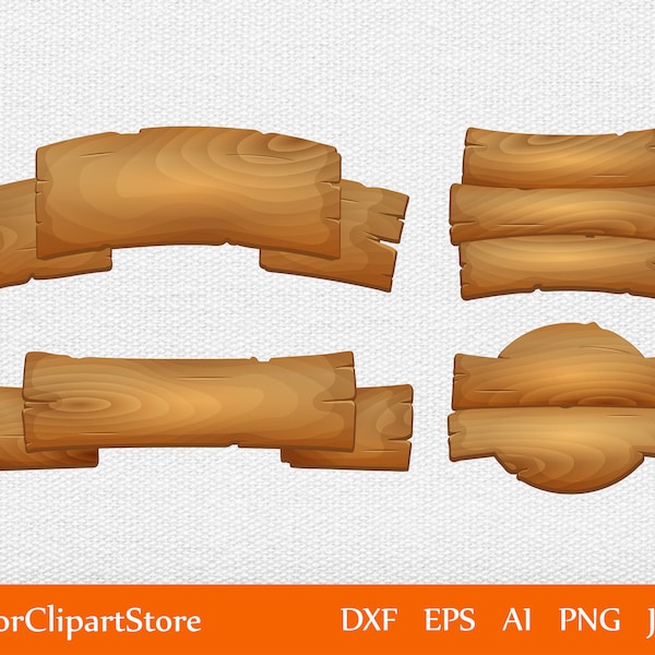 Wooden Sign , Wooden Sign Clipart, Wooden Sign Files, Wooden Sign Background, Wood Banner Frame, Dxf, Png, Eps, JPG