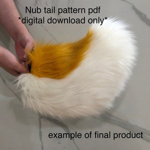 Nub tail *Digital Pattern*