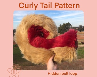 Curly Tail/ Husky Tail Pattern *Digital Pattern*
